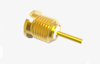 MCX اتصال RF فلز شده طلا با میکروستریپ بلند