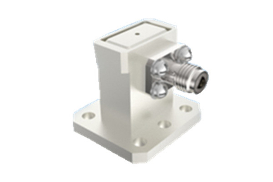 آداپتور کواکسیال 15GHz-22GHz K2.92mm زاویه راست به موج‌بر WR51 برای هوافضا