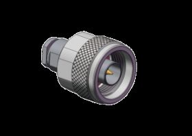 کانکتور RF با فرکانس بالا N ماده نصب شده روی فلنج 50 اهم 11 گیگاهرتز CXN3449 با هادی بیرونی آبکاری شده با نیکل