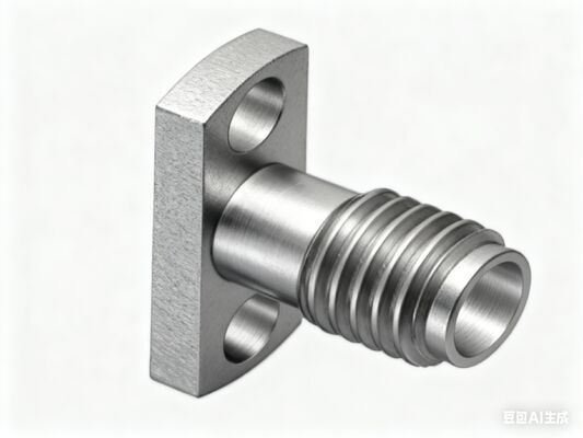 فولاد ضد زنگ SSMA فلنج زنانه محدوده فرکانس 0.3MHz تا 18GHz با استفاده از مولفه مایکروویو