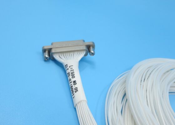 کانکتور سری J30J مستطیلی 37 پین نری با طول سیم 1500 میلی متر برای انتقال سیگنال