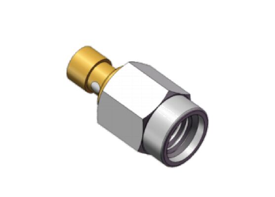 50 Ω 18GHz Mini SMA مرد SSMA RF کابل جفت گیری کانکتور کواکسیال CXN3506 MF108A