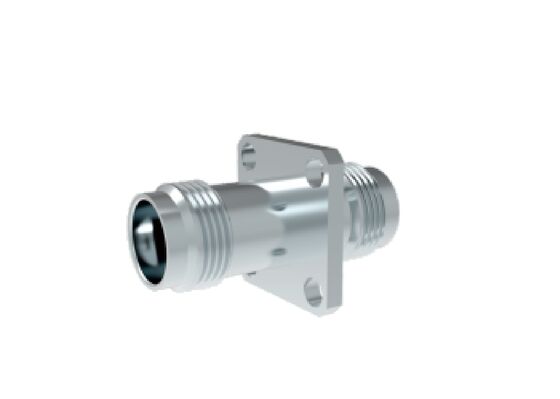 اتصالات RF هوافضا 50Ω 11 گیگاهرتز TNC جک به جک آداپتور با اتلاف کم درج حداکثر 0.3dB