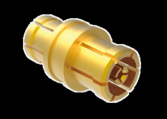 اتصالات 50Ω 40 گیگاهرتز SMPM جک به جک آداپتور هوافضا RF با اتلاف درج کم