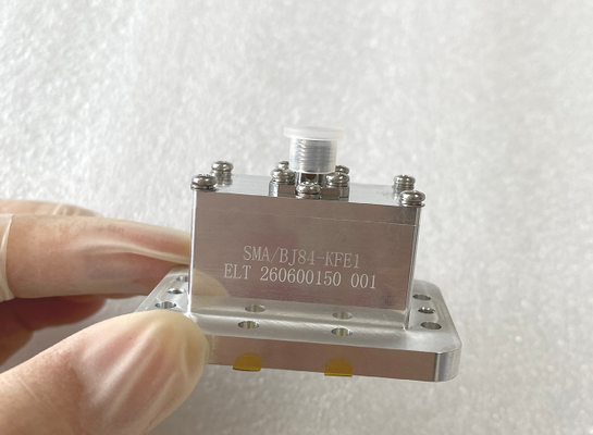 موجر به آداپتور کواکسیال با درگاه موجبر WR112 (BJ84) به آداپتور زن SMA فرکانس راه اندازی انتهایی 6.57 گیگاهرتز ~ 9.99 گیگاهرتز