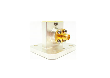 WR90 آداپتورهای موج هدایت کننده به کوکس SMA آداپتورهای راه اندازی زاویه راست زنانه SMA/BJ100A-KF