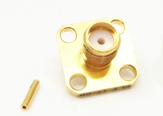 اتصالات کابل کواکسیال RF اتصال لحیم 50 اهم مادگی SMA جک کانکتور برای کابل RG405