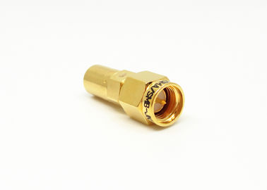 آداپتور هم محوری RF 50 Ohm طلا شده SMA مرد به SMB آداپتور زن