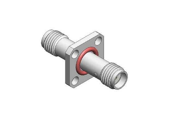 آداپتور RF ضد آب SMA زن به زن 50Ω هرمتیکی مهر و موم شده